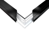 Eckverbinder für Isostep-CLIP-Schienen