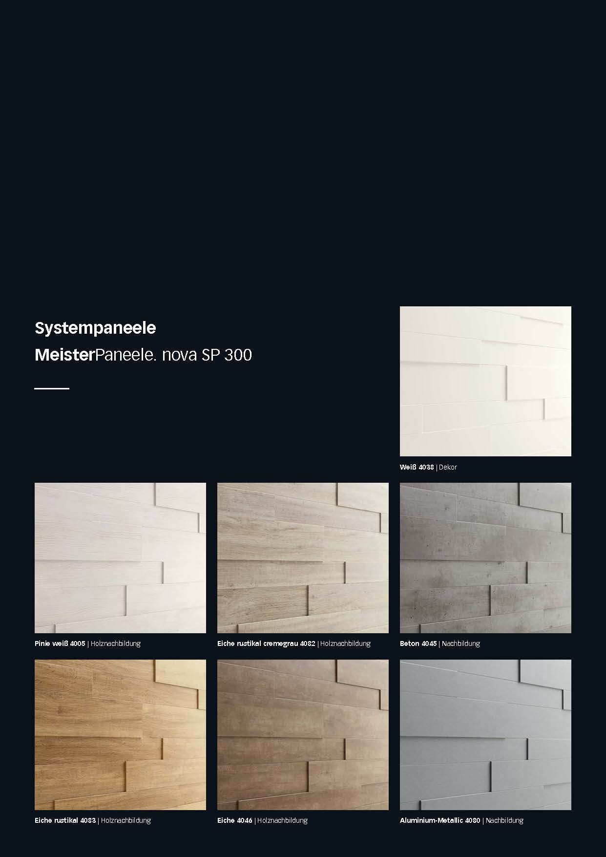 Oberflächen style SP 300