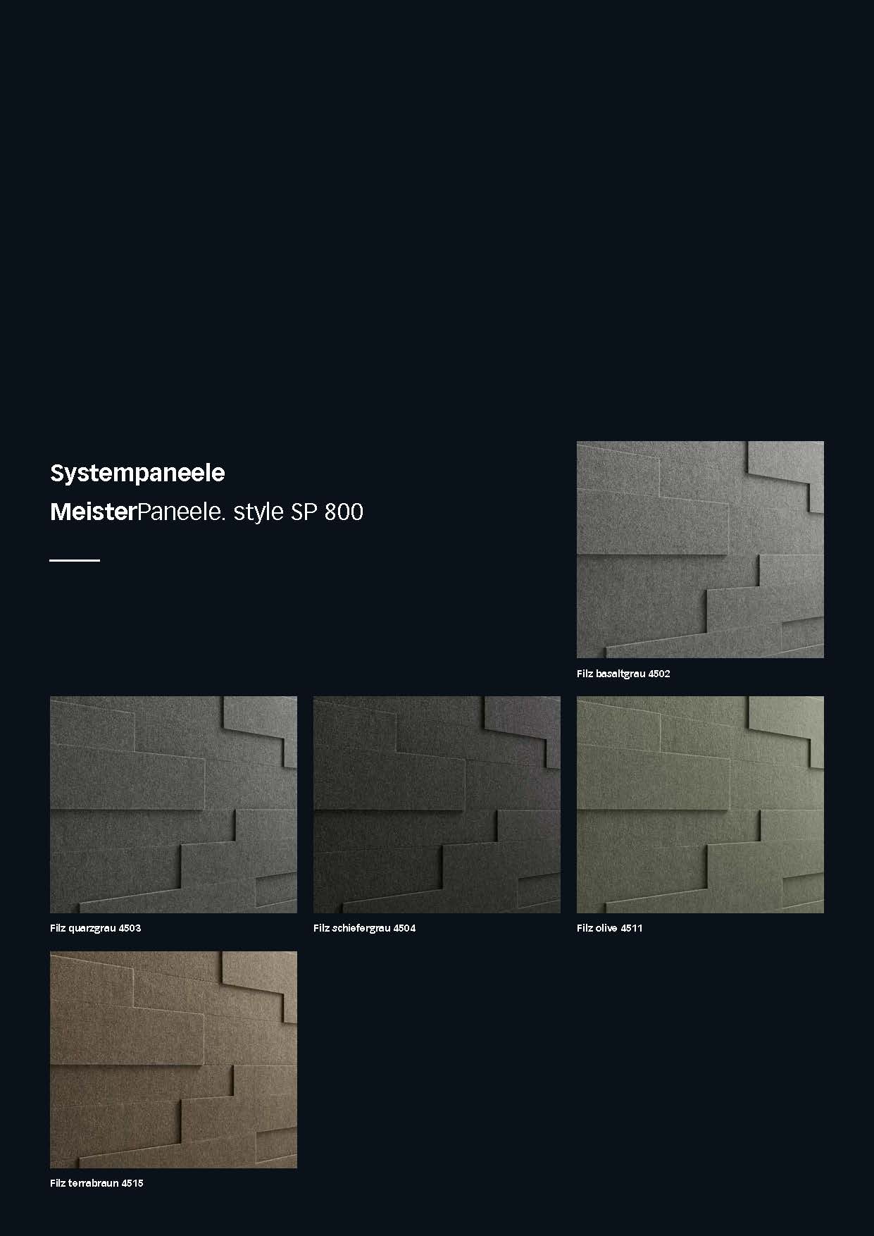 Oberflächen style SP800